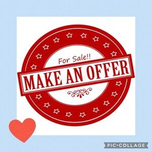 Make a reasonable offer ♥️ I will be happy to say Yes!
